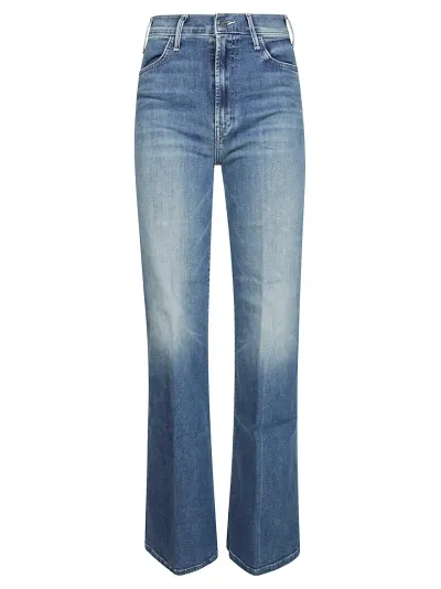 Mother Jeans Palazzo In Blue