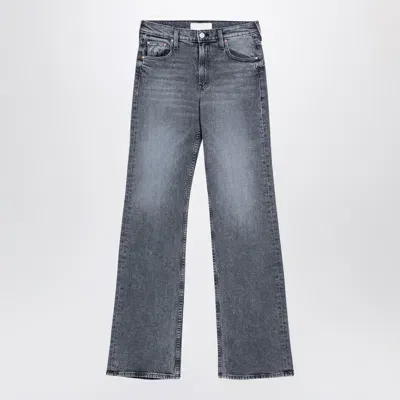 Mother Jeans The Bookie Heel Washed In Grey