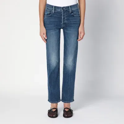 Mother Hiker Hover Jeans In Blue