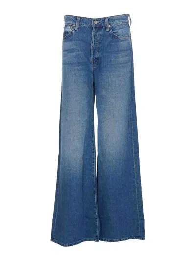 Mother The Dicher Jeans In Blue