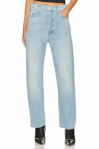 Mother Jeans Mit Schlag Ditcher In Blue