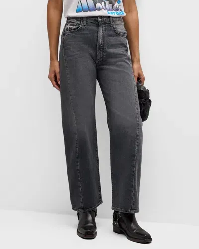 Mother The Half-pipe Flood Jeans In Outta Sight