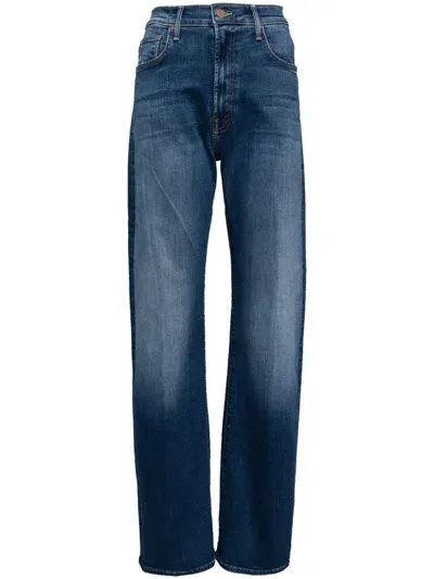 Mother The Lasso Jeans In Blau