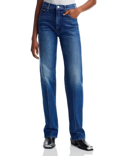 Mother The Rambler Zip Heel High Rise Jeans In Which Is Witch