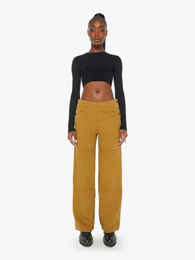 Mother The Smoothie Utility Skimp Bronze Mist Pants