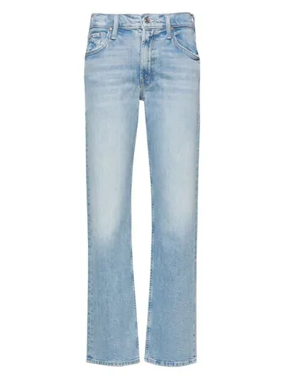 Mother Women's Straight Leg Jeans In Denim