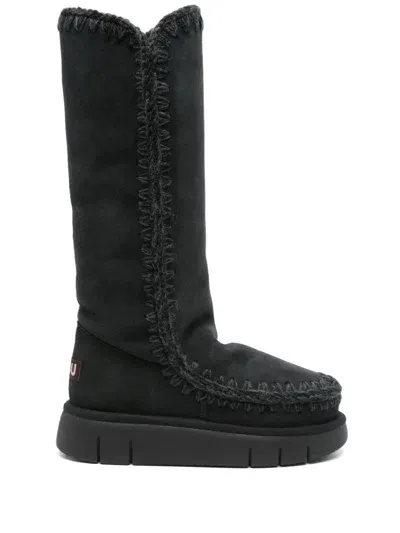 Mou 40mm Eskimo Bounce Boots In Black