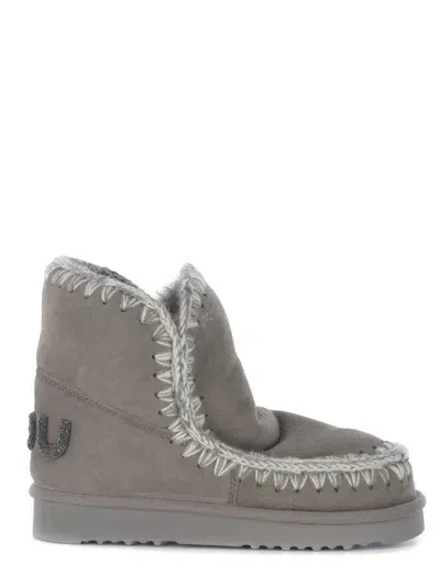 Mou Boots  "eskimo18 Glitter" In Grigio