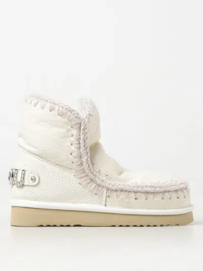 Mou Boots  Woman Color White In Weiss