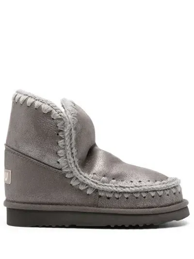 Mou Eskimo 18 Boots In 灰色