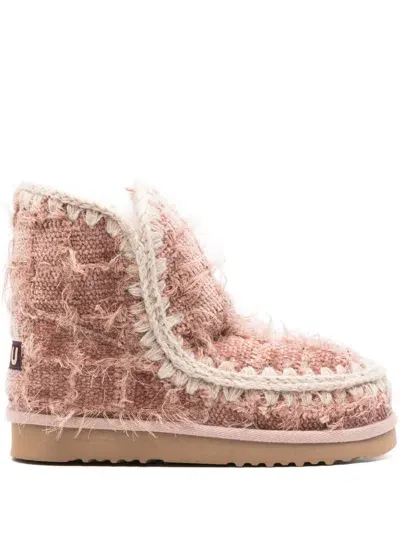 Mou Eskimo 18 Boots In Pink