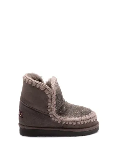 Mou Eskimo 18 Hotfix Boots In Grey