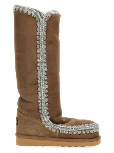 Mou Eskimo 40 Boots, Ankle Boots In Beige