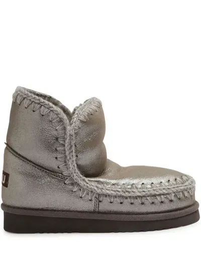 Mou Eskimo Boots In Grey