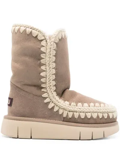 Mou Eskimo Bounce 24 Boots In Grey