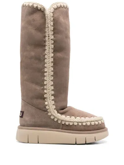 Mou Eskimo Bounce 40 Boots In Grey