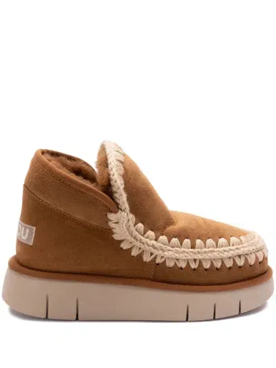 Mou Eskimo Bounce Sneaker In Brown