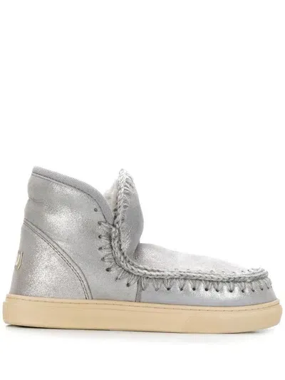 Mou Sneakers In Silver