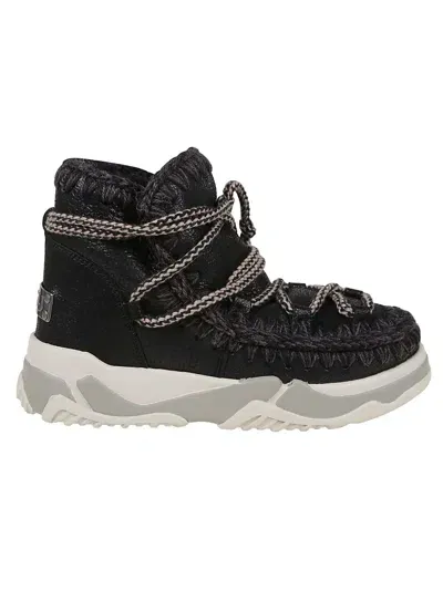 Mou Trainer # 02 Scoubidoo Lace In Black