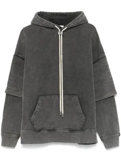 Mouty Joss Hoodie In Grey