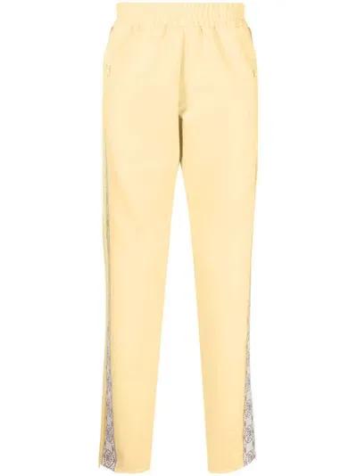 Mouty Logo-print Track Pants In Yellow