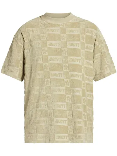 Mouty Plush Cotton T-shirt In Neutrals