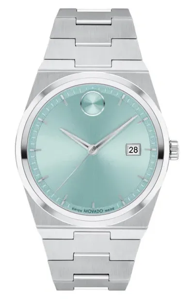 Movado Bold Quest Watch, 40mm In Blue/silver