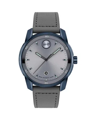 Movado Bold Verso Watch, 42mm In Gray