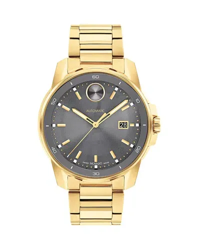 Movado Bold Verso Automatic Watch, 43mm In Gray/gold