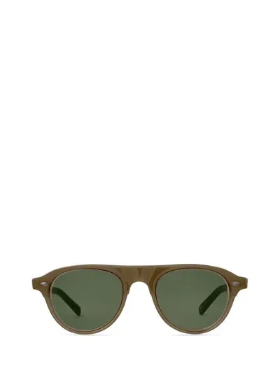 Mr Leight Mr. Leight Sunglasses In Citrine-chocolate Gold/g15