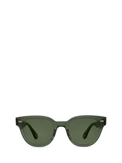 Mr Leight Mr. Leight Sunglasses In Forest Glow-white Gold/g15