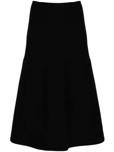 Mrz A-line Skirt In Black