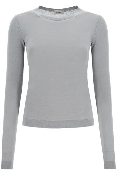 Mrz 'cashmere And Silk Blend Sweater In Grey