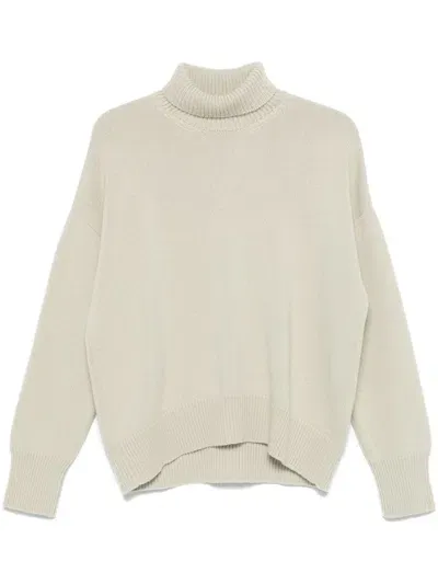 Mrz Roll-neck Sweater In Neutrals