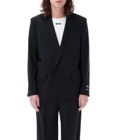 Msgm Blazer In Black