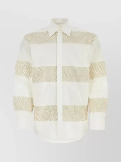 Msgm Camicia-41 Nd  Male In Beige