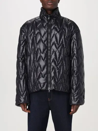 Msgm Jacket  Men Color Black In Schwarz