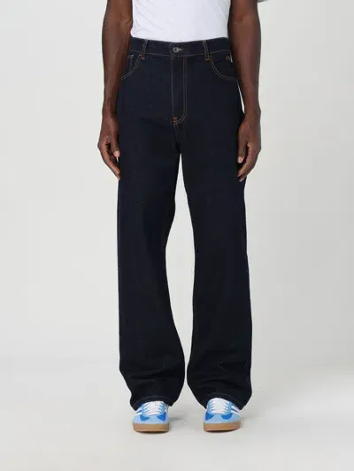 Msgm Jeans  Men Color Denim