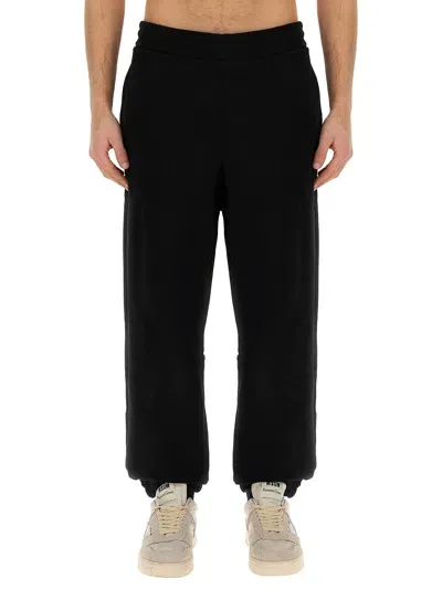 Msgm Jogger Pants In Black