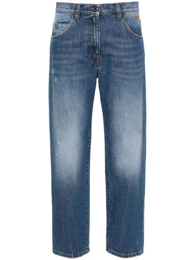 Msgm Boyfriend Denim Jeans