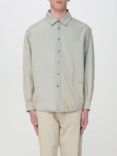 Msgm Shirt  Men Color Sand