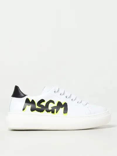 Msgm Sneakers  Kids Kids Color White In Weiss