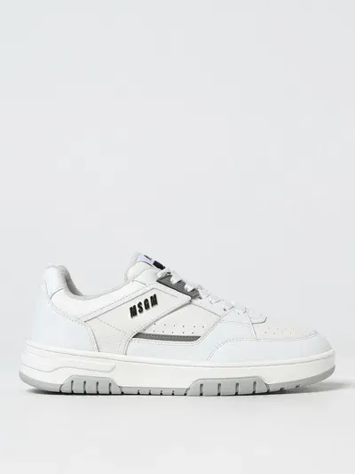 Msgm Sneakers  Men Color White In Weiss