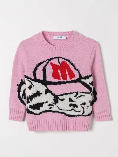 Msgm Sweater  Kids Kids Color Pink