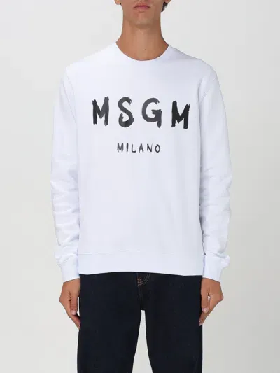 Msgm Sweatshirt  Men Color White