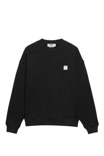 Msgm Sweatshirt In Nero