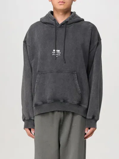 Msgm Sweatshirt  Men Color Grey In Grau