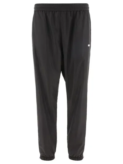 Msgm Trousers In Black