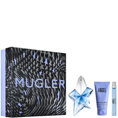 Mugler Angel Eau De Parfum 50ml Gift Set In White