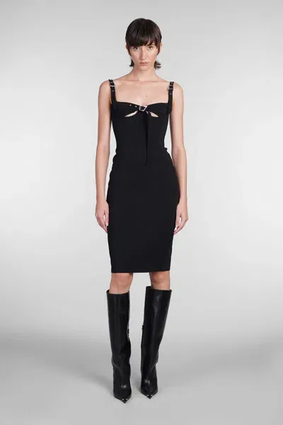 Mugler Dress In Black